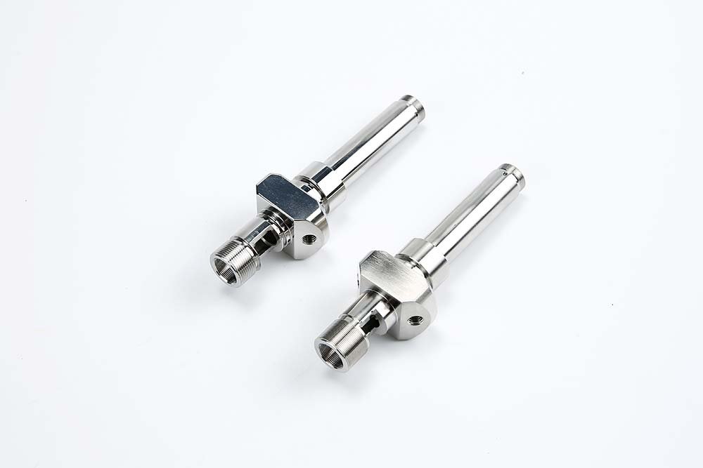 Machined connectors made through electronic parts machining