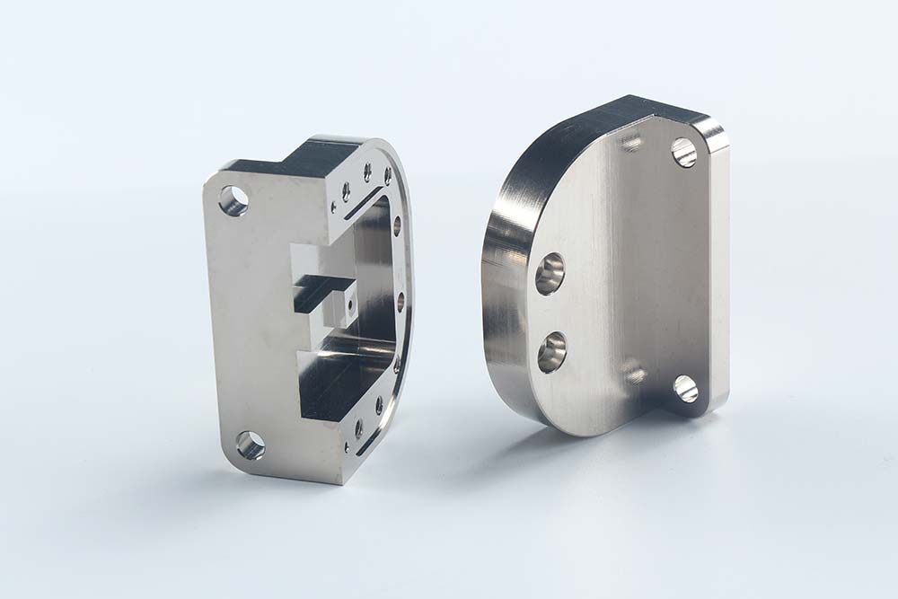 Metal parts made by precision manufacturing