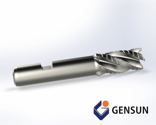 Roughing End Mill - A type of CNC cutting tool