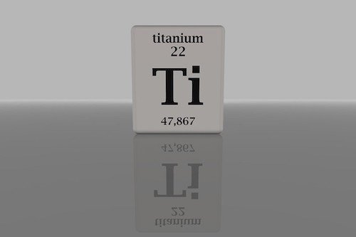 Titanium chemical element symbol