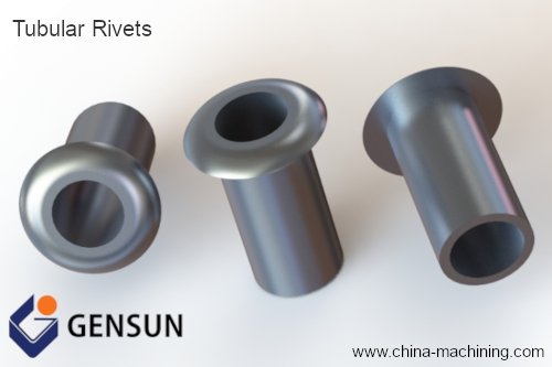 Types of rivets: tubular rivets