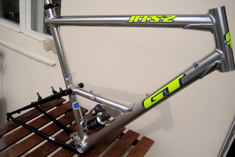 Bicycle frame made from aluminum alloys